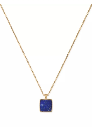 Emanuele Bicocchi square lapis pendant necklace - Gold