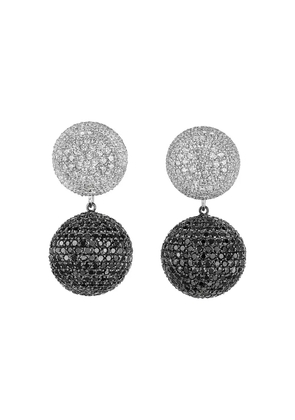 Anabela Chan Bauble diamond earrings - Silver