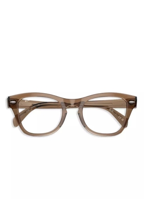 Ray-Ban square-frame glasses - Brown