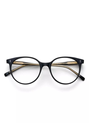 Kador round-frame glasses - Black
