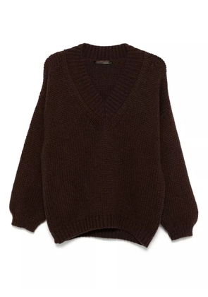 Incentive! Cashmere cashmere sweater - Brown