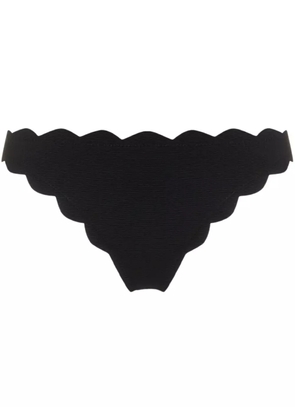 Marysia North scalloped bikini bottoms - Black