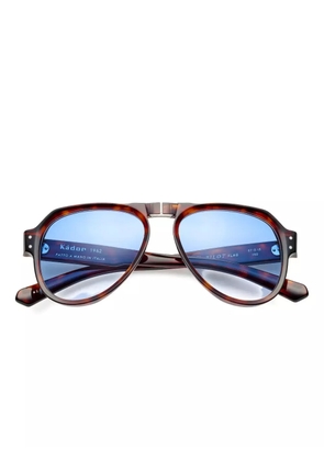 Kador pilot-frame sunglasses - Brown