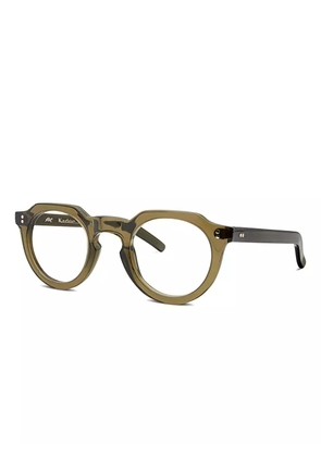 Kador Storiko round-frame glasses - Green