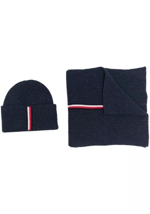 Tommy Hilfiger Downtown beanie & scarf set - Blue