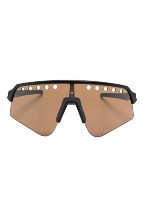 Oakley tinted oversize-frame sunglasses - Black