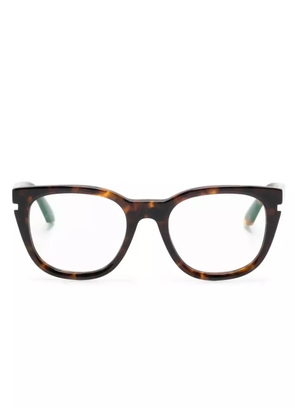 Off-White Eyewear Style 51 square-frame glasses - Brown