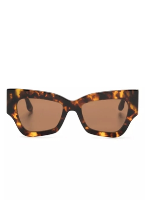 Victoria Beckham Eyewear square-frame sunglasses - Brown