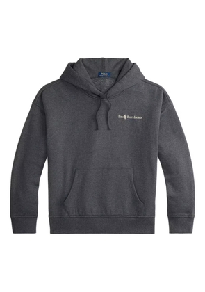 Polo Ralph Lauren logo-embroidered hoodie - Grey