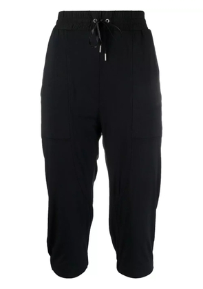 Helmut Lang Pre-Owned 1990s drawstring-waist cropped trousers - Black