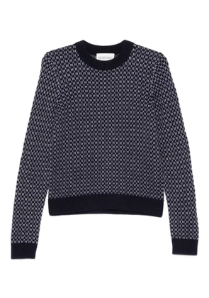 BOMPARD jacquard crew-neck sweater - Blue