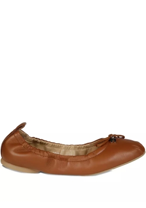 Hogan H684 ballet flats - Brown