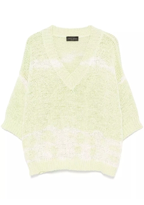 Roberto Collina chunky-knit sweater - Green
