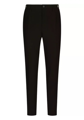 Dolce & Gabbana pressed-crease tailored trousers - Black