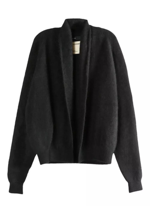 Frenckenberger shawl-collar cardigan - Black