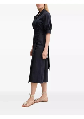 MUNTHE Bobula midi wrap dress - Blue