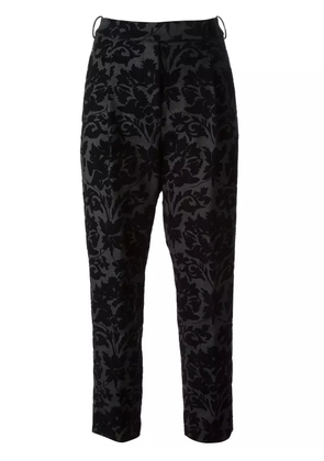 Golden Goose baroque devoré pattern trousers - Black