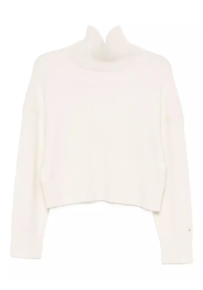Maje turtleneck sweater - Neutrals