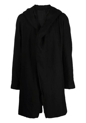 Masnada long-sleeve hooded parka - Black