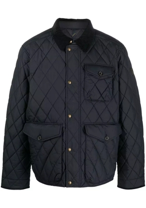 Polo Ralph Lauren diamond-quilt button-fastening jacket - Black