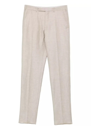 Zegna tapered trousers - Neutrals