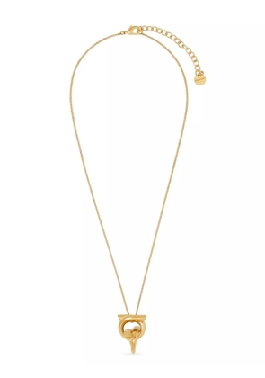 Ferragamo Gancini pendant necklace - Gold