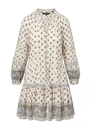 Veronica Beard Belissa paisley-print dress - White