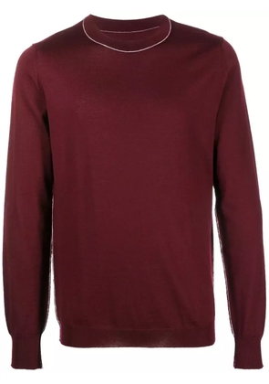 Maison Margiela Work-In-Progress wool jumper - Red