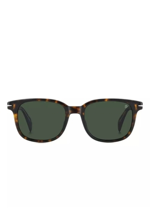 DAVID BECKHAM EYEWEAR tortoiseshell square-frame sunglasses - Brown