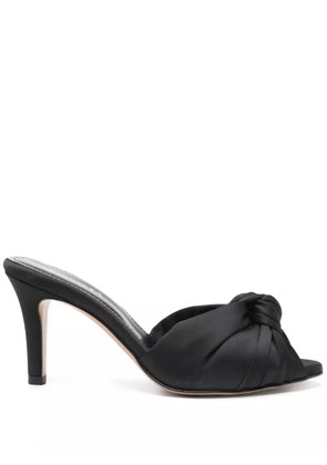 GINISSIMA 80mm Sofia sandals - Black