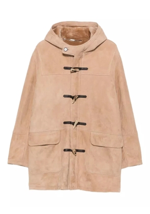 RIFUGIO toggle-fastening hooded coat - Neutrals
