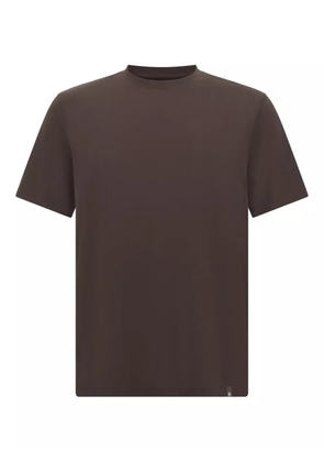 Boggi Milano crew-neck T-shirt - Brown