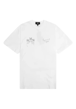 Represent Thoroughbred Dog hand-drawn T-shirt - White