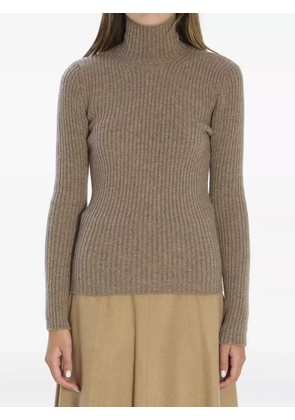 Max Mara ribbed high-neck sweater - Neutrals