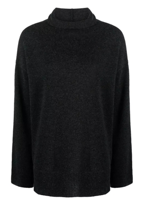 ASPESI roll-neck cashmere jumper - Grey