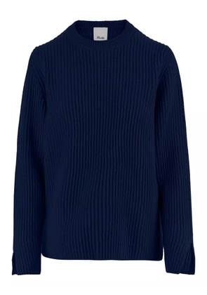 Allude ribbed sweater - Blue