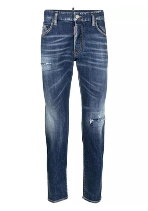 DSQUARED2 Icon distressed skinny jeans - Blue