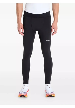 NNORMAL elasticated-waist logo-detail - Black