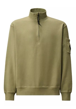C.P. Company half-zip lens-pocket sweatshirt - Green