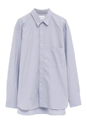 Cristaseya striped button-fastening shirt - Blue
