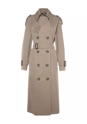 Bazar Deluxe double-breasted trench coat - Brown
