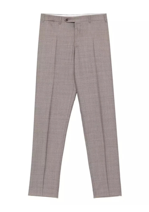 Canali wool trousers - Brown