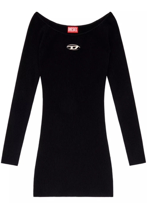 Diesel M-Vera ribbed mini dress - Black