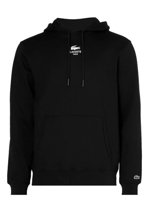 Lacoste logo hoodie - Black