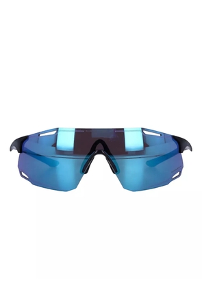 Oakley Cyber Dyno wraparound sunglasses - Blue