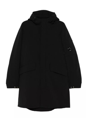 C.P. Company lens-detail hooded jacket - Black