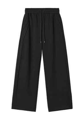 tout a coup seam-details trousers - Black