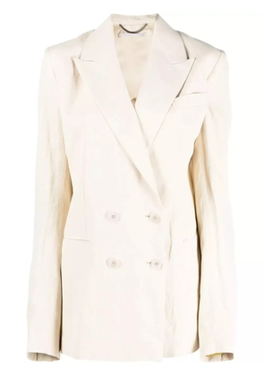 Stella McCartney double-breasted blazer - Neutrals