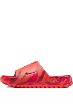 Nike Calm 'Marble Picante Red' slides