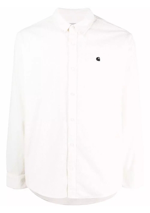 Carhartt WIP Madison fine-cord shirt - White